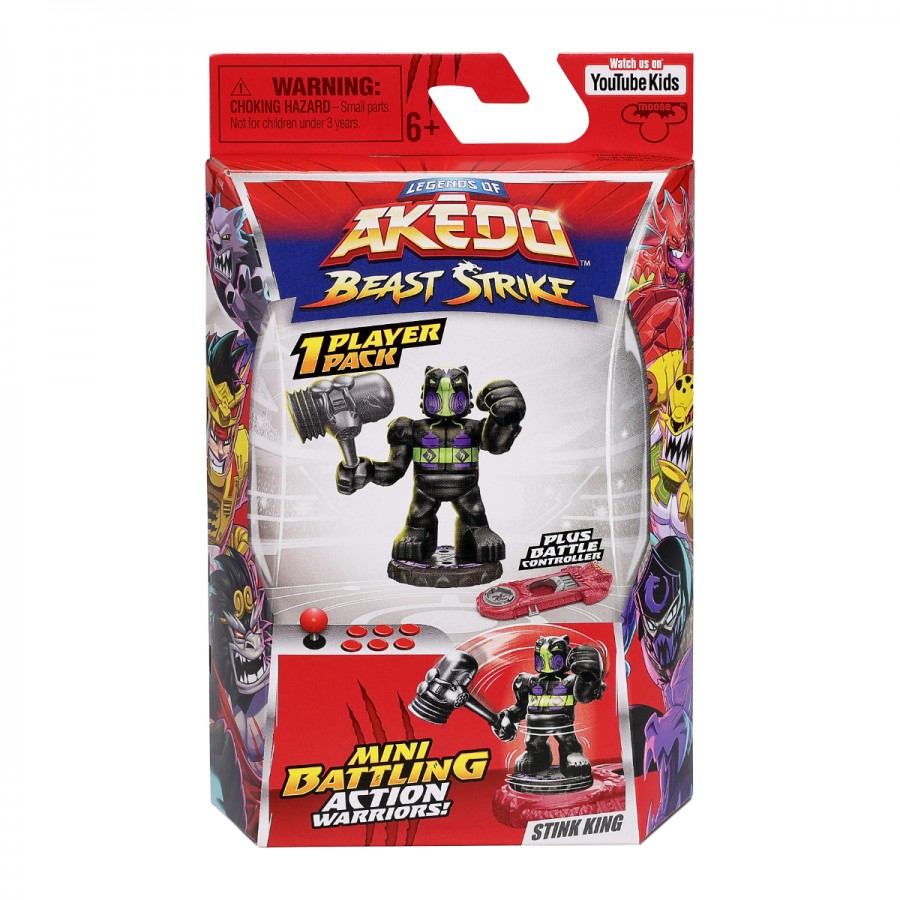 Akedo Series 5 Beast Strike Single Pack Assorted