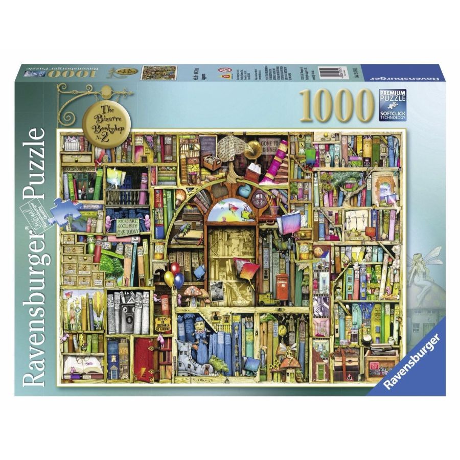 Ravensburger Puzzle 1000 Piece The Bizarre Bookshop 2