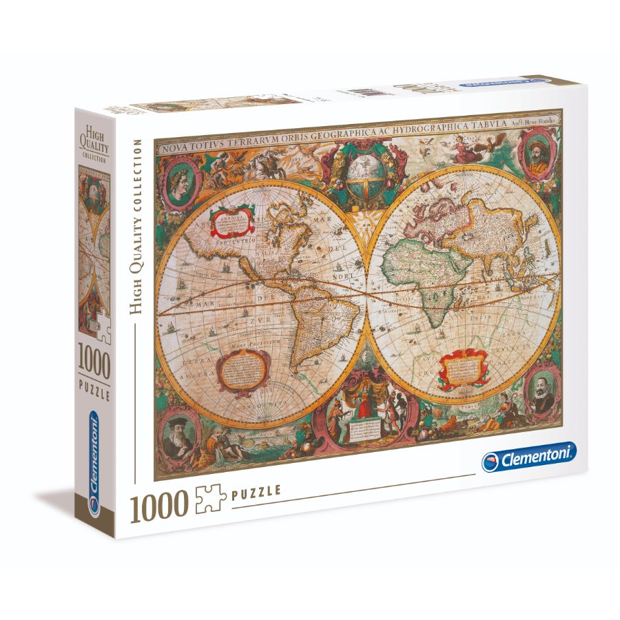 Clementoni Puzzle 1000 Piece Mappa Antica