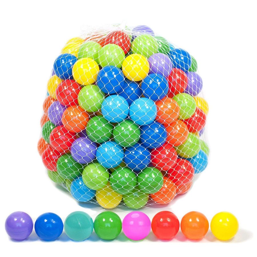 Play Balls Assorted Colours 60 Pack