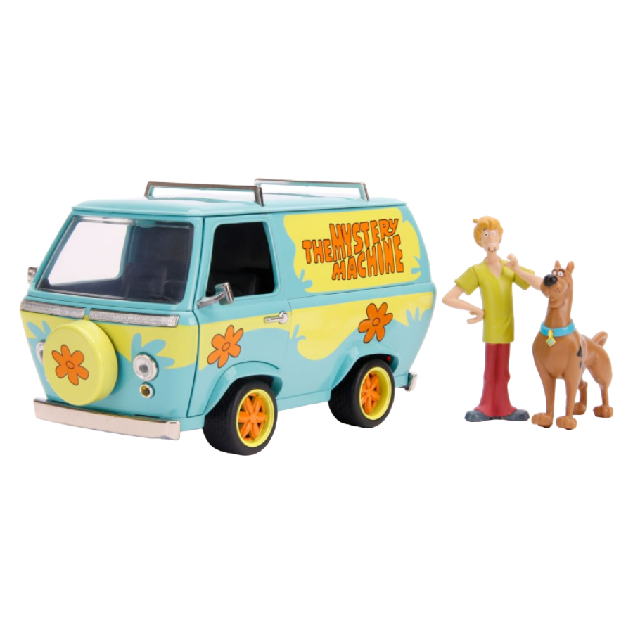 Jada Diecast 1:24 Scooby Doo Mystery Machine With Figures