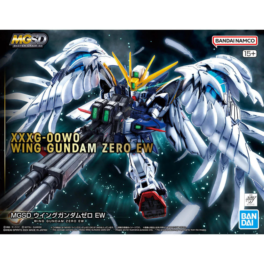 Gundam Model Kit SD MG Wing Gundam Zero EW