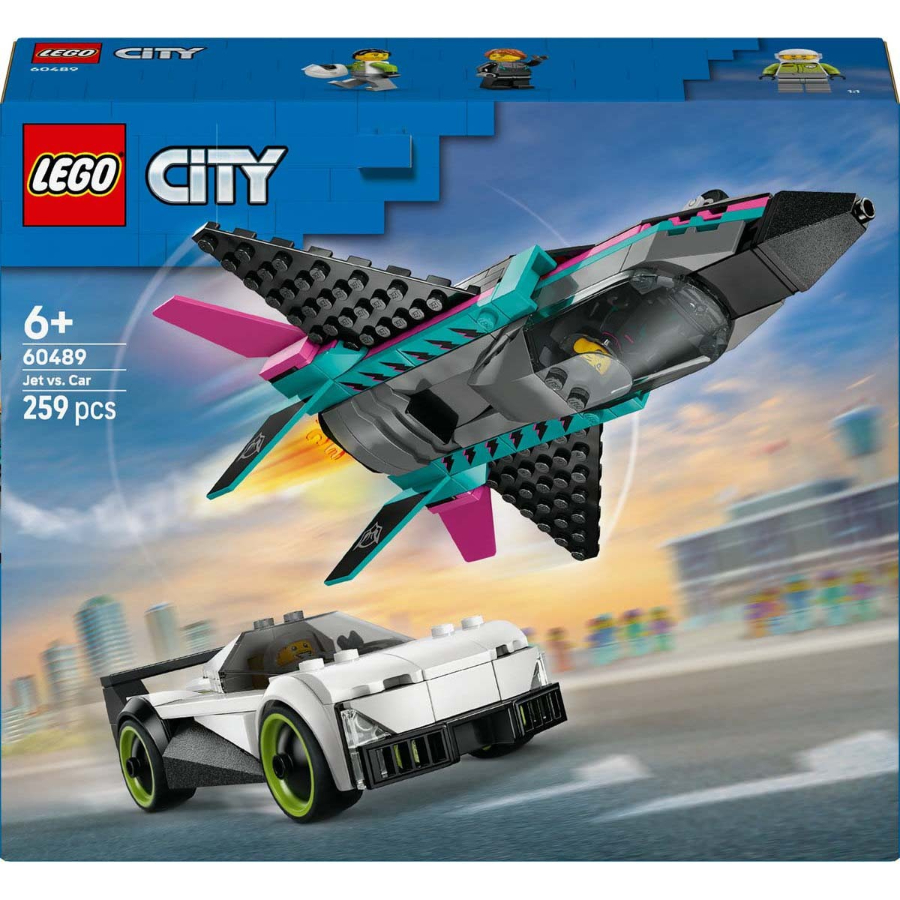 LEGO City Jet Versus Car