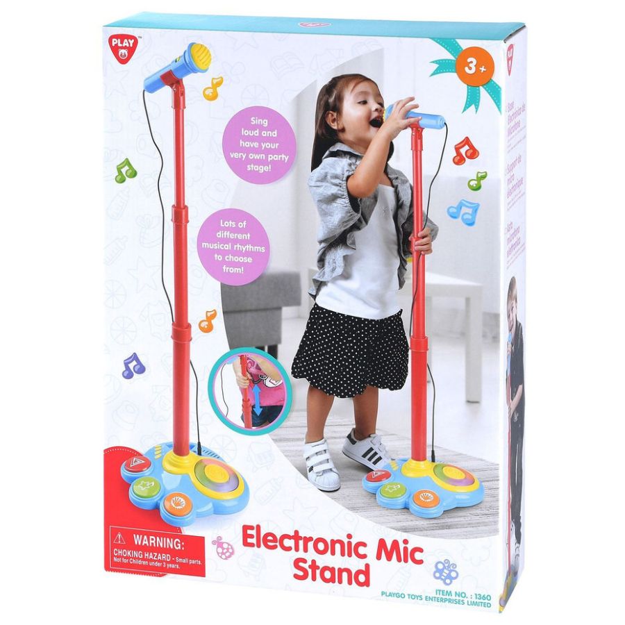 Microphone Stand Electronic & Adjustable