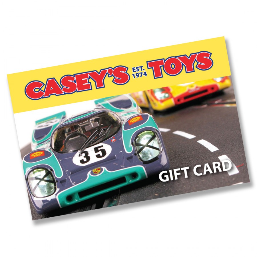 Caseys Toys Gift Card Voucher 25 Hobby Design