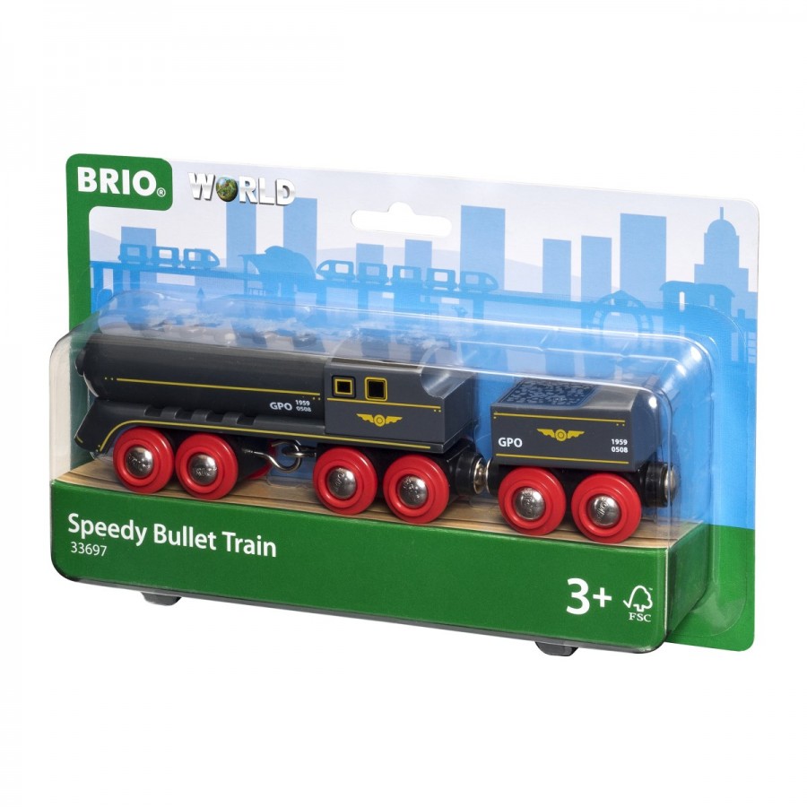 Brio Wooden Train Vehicle Speedy Bullet Train