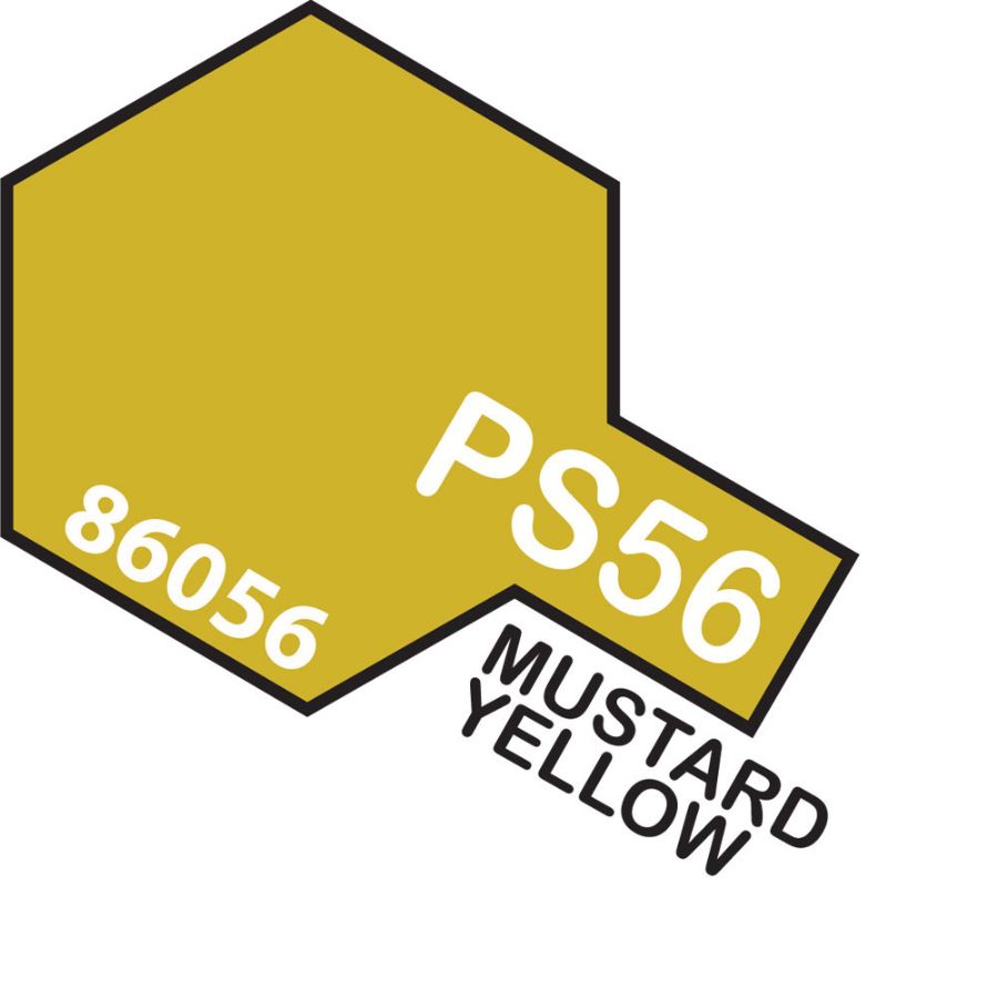 Tamiya Spray Polycarb Paint PS56 Mustard Yellow