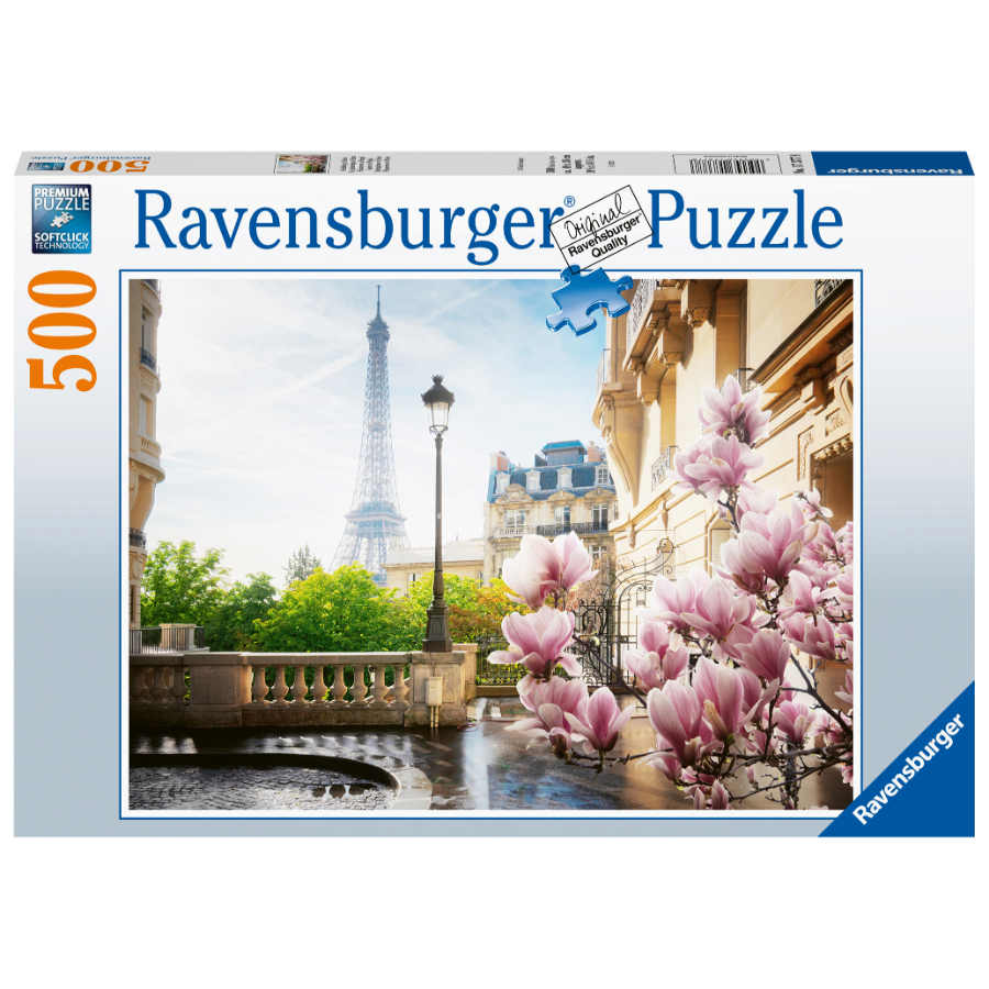 Ravensburger Puzzle 500 Piece Paris Skyline Photo
