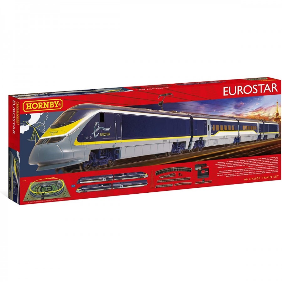 Hornby Rail Trains HO-OO Set Eurostar