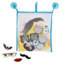 Bath Time Stickers With Bag Silly Faces