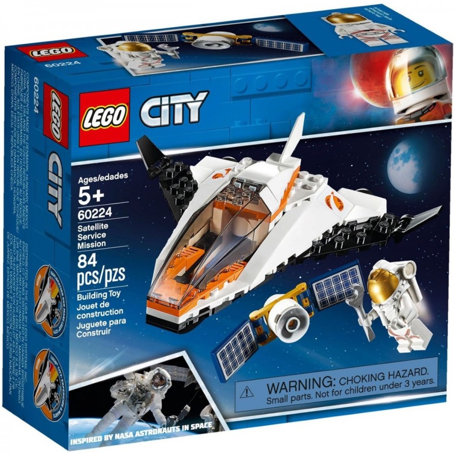 LEGO City Satellite Service Mission