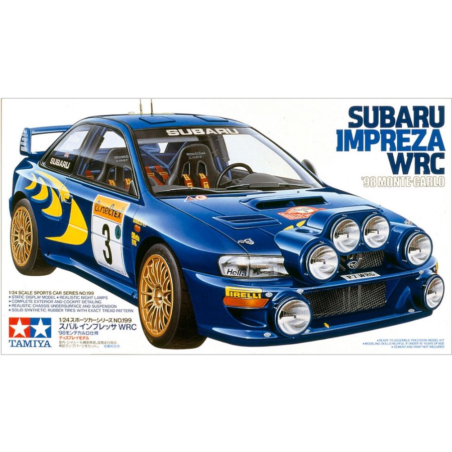 Tamiya Model Kit 1:24 Subaru Impreza WRC