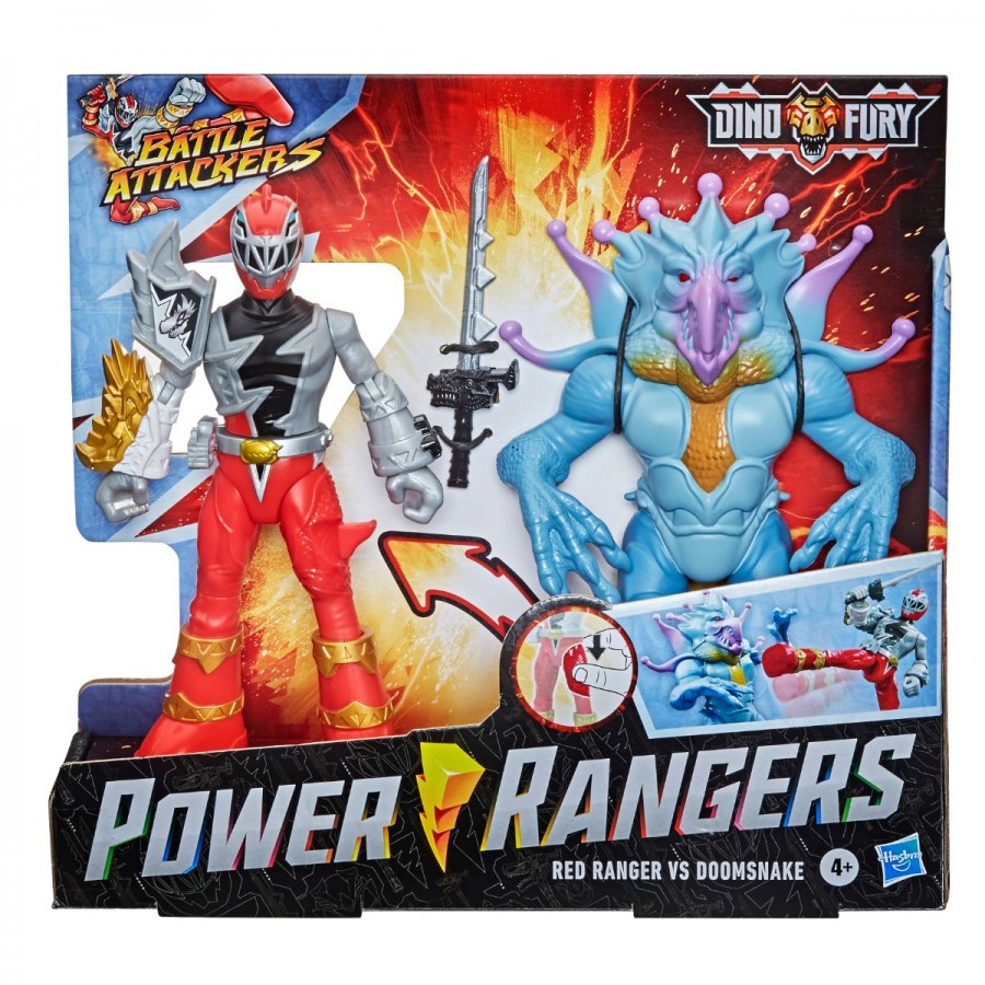 Power Rangers Dino Power Strike Kicking & Monster Assorted