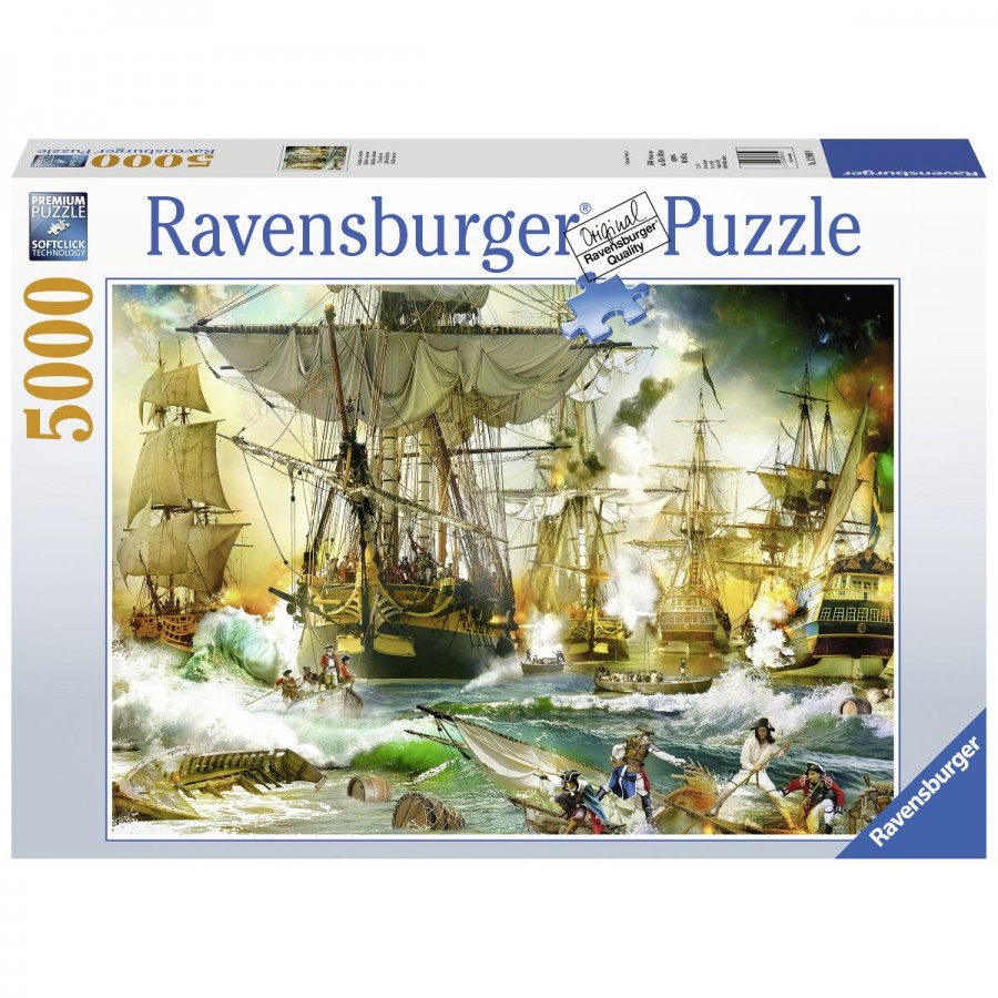 Ravensburger Puzzle 5000 Piece Battle On High Sea