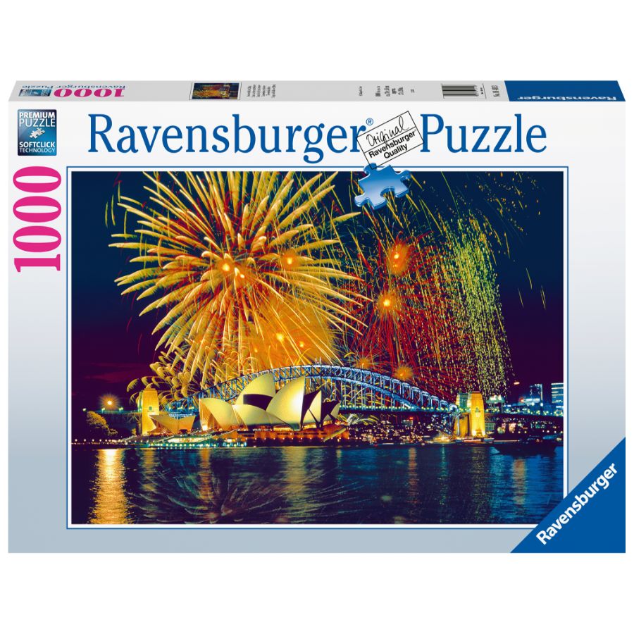 Ravensburger Puzzle 1000 Piece Fireworks Over Sydney Australia
