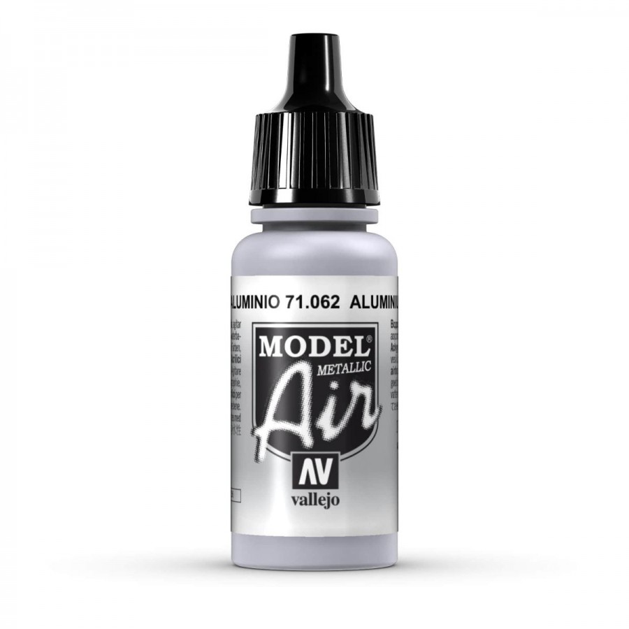 Vallejo Acrylic Paint Model Air Aluminium 17ml