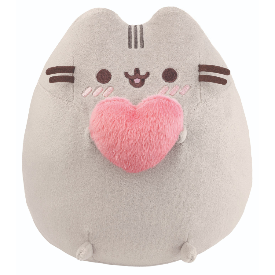 Pusheen Plush With Heart 24cm