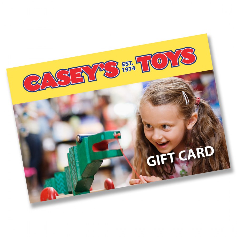 Caseys Toys Gift Card Voucher 10 Girl Design