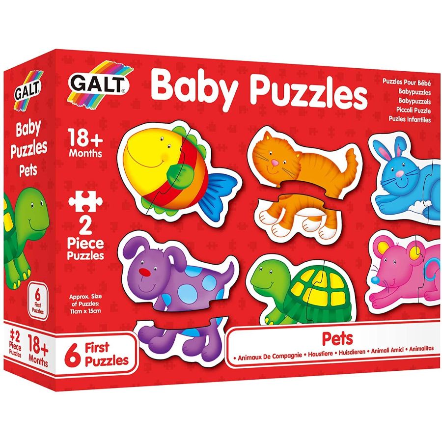 Galt Baby Puzzle Pets 6 Pack