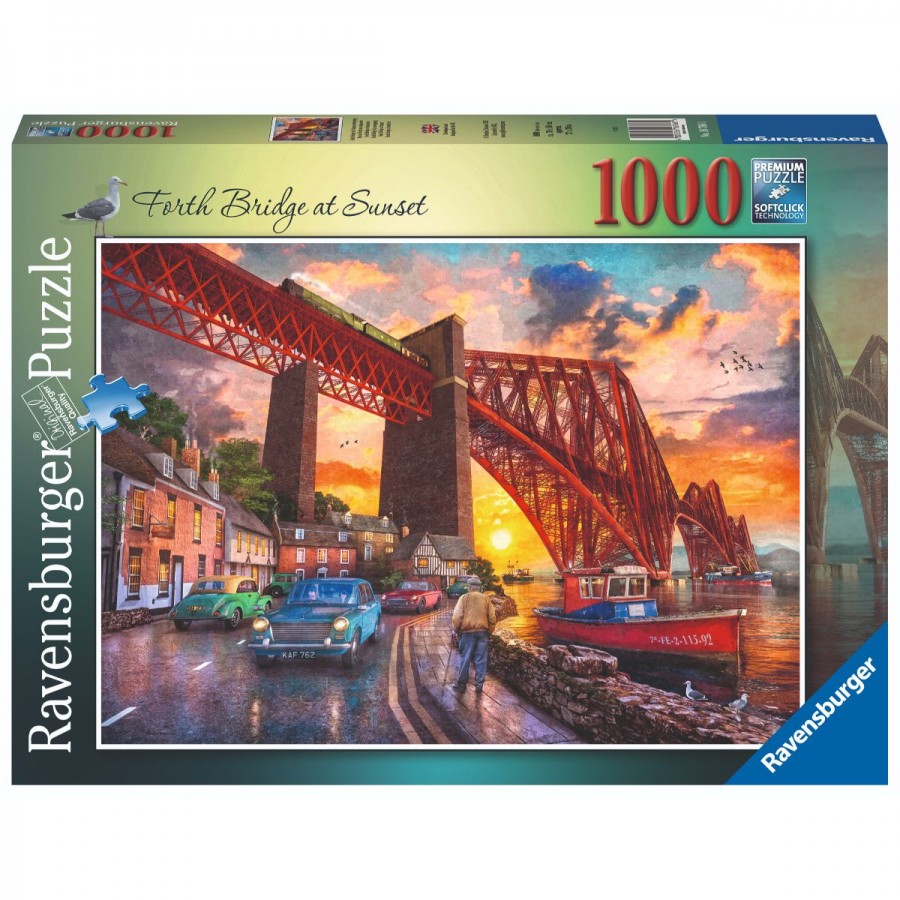 Ravensburger Puzzle 1000 Piece Forth Bridge At Sunset