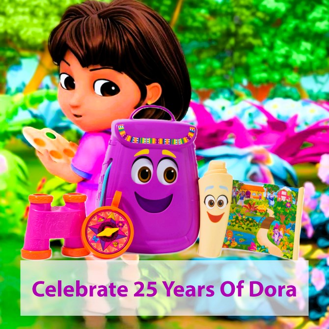 Celebrate 25 Years Of Dora The Explorer