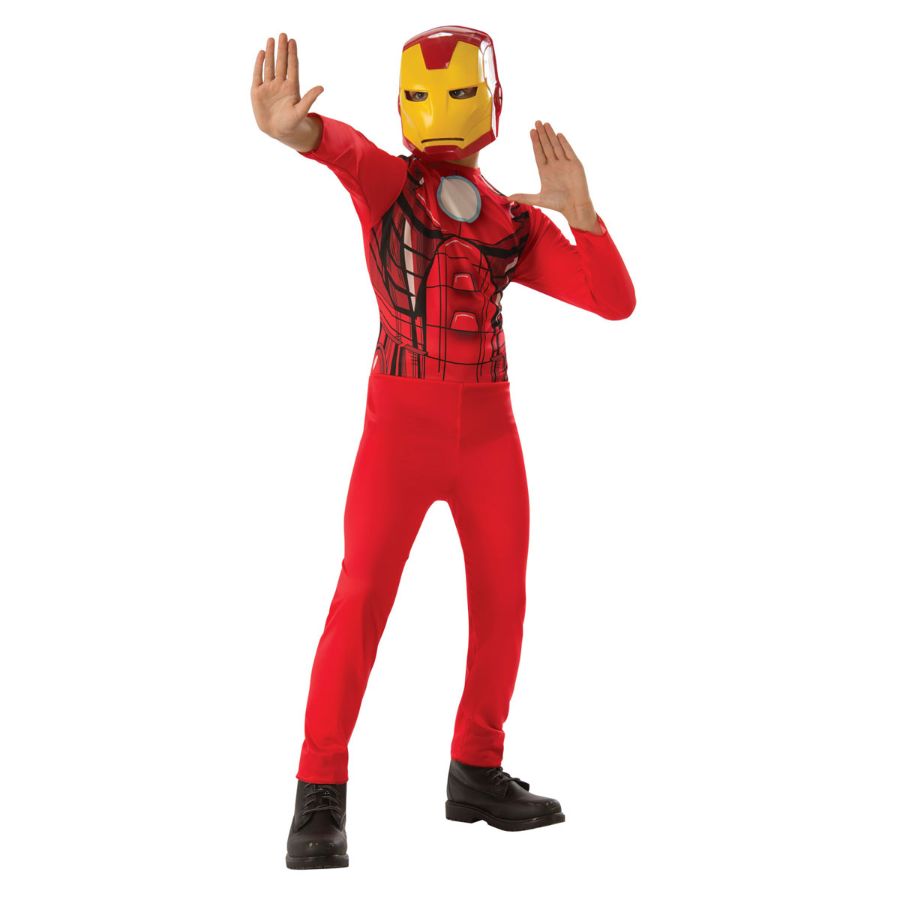 Iron Man Classic Kids Dress Up Costume Size 6-8