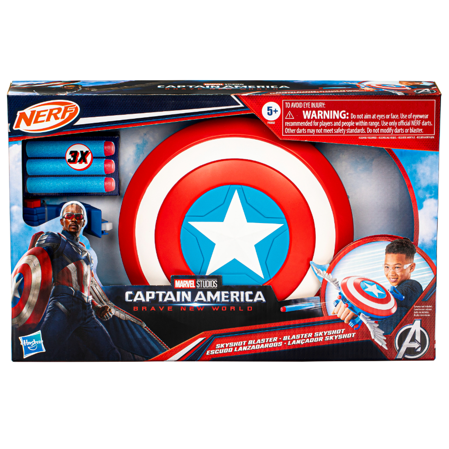 Marvel Avengers Role Play Captain America Skyshot Blaster