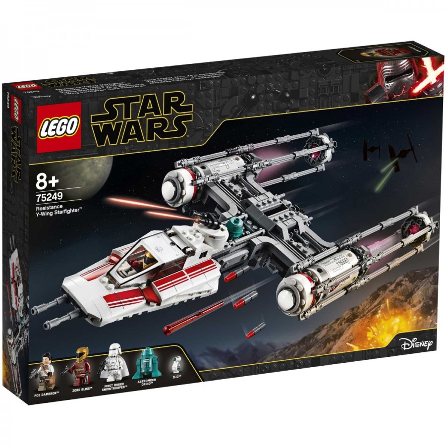 LEGO Star Wars Episode 9 Resistance Y-Wing Starfighter