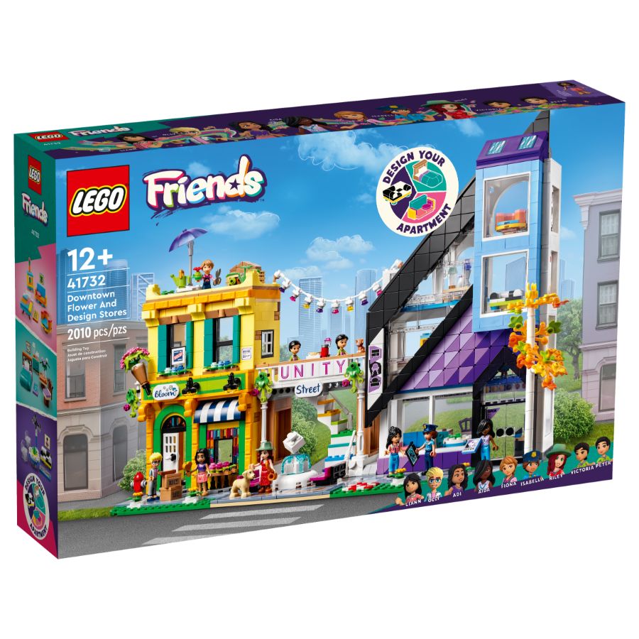 LEGO Friends Downtown Flower & Design Stores