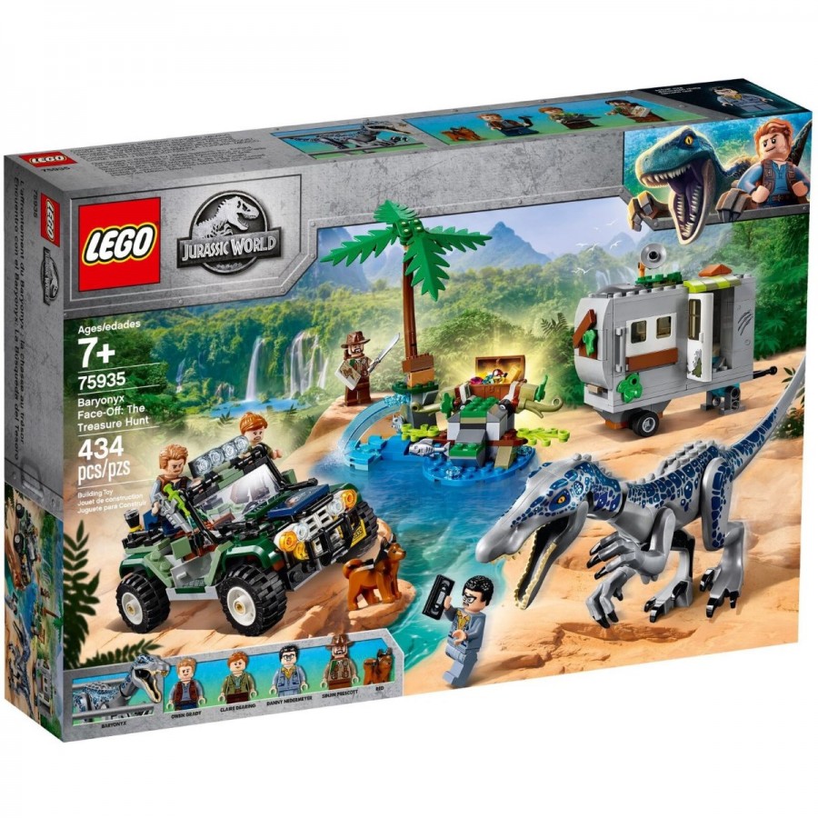 LEGO Jurassic World Baryonyx Face-Off Treasure Hunt