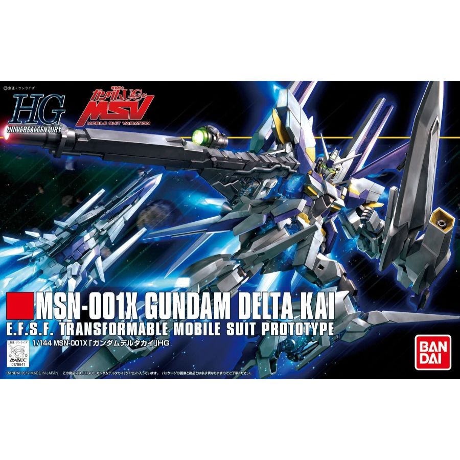 Gundam Model Kit 1:144 HGUC Gundam Delta Kai