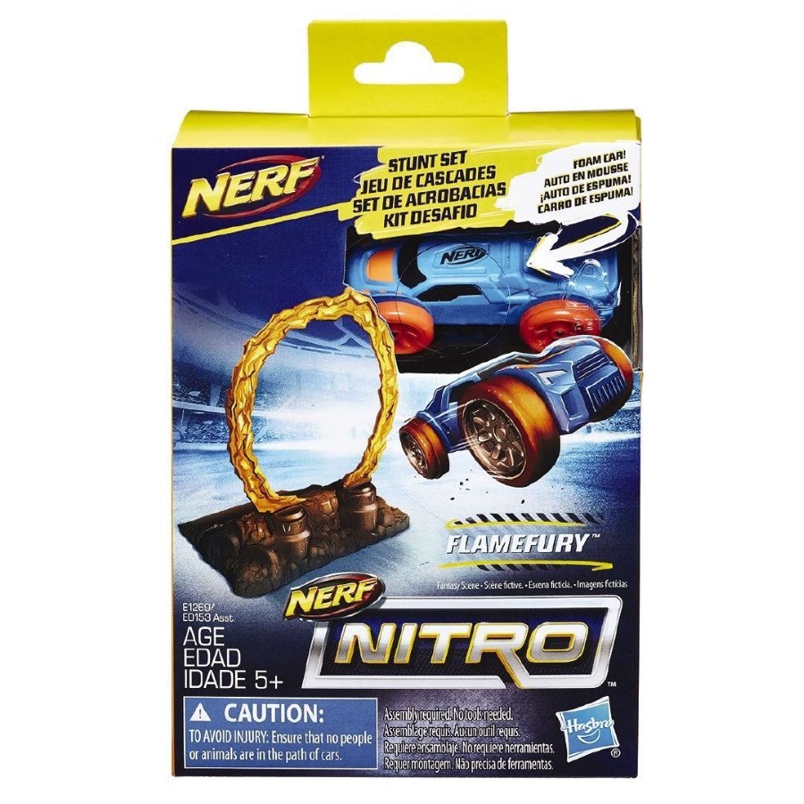 Nerf Nitro Single Stunt Foam Car Assorted