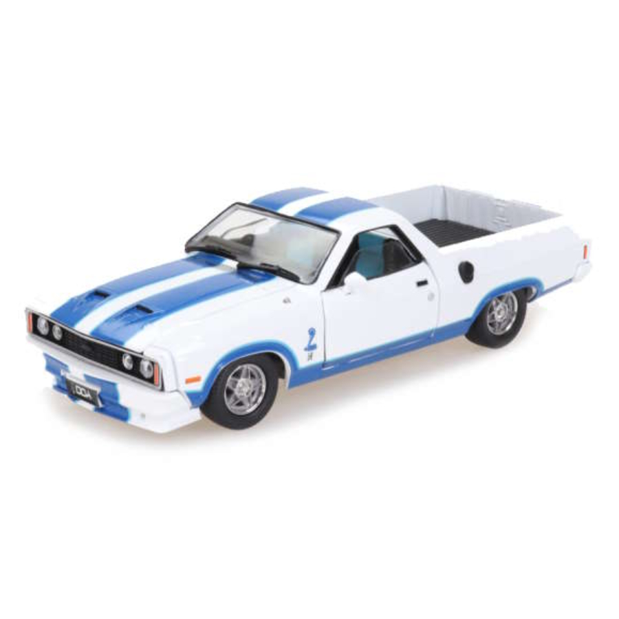 DDA Diecast 1:32 XC Cobra Ford Ute With With Blue Stripes