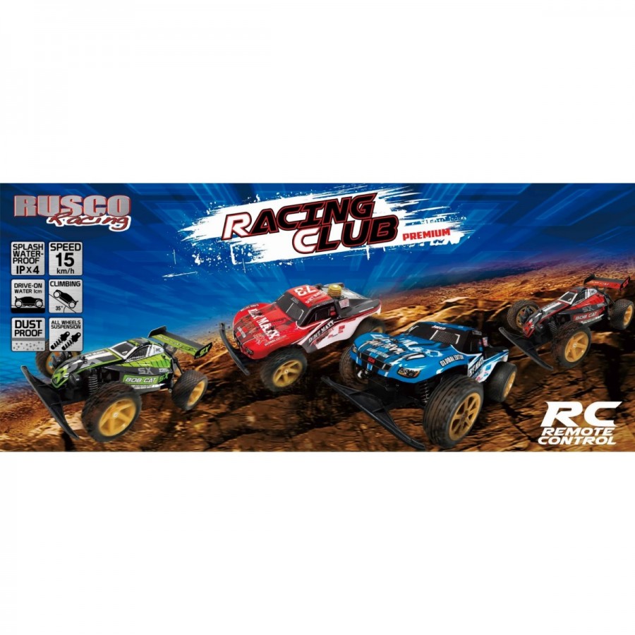 Rusco Racing Radio Control 1:18 Sand Devil Red