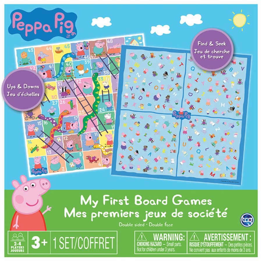 Peppa Pig 2 In 1 Board Game