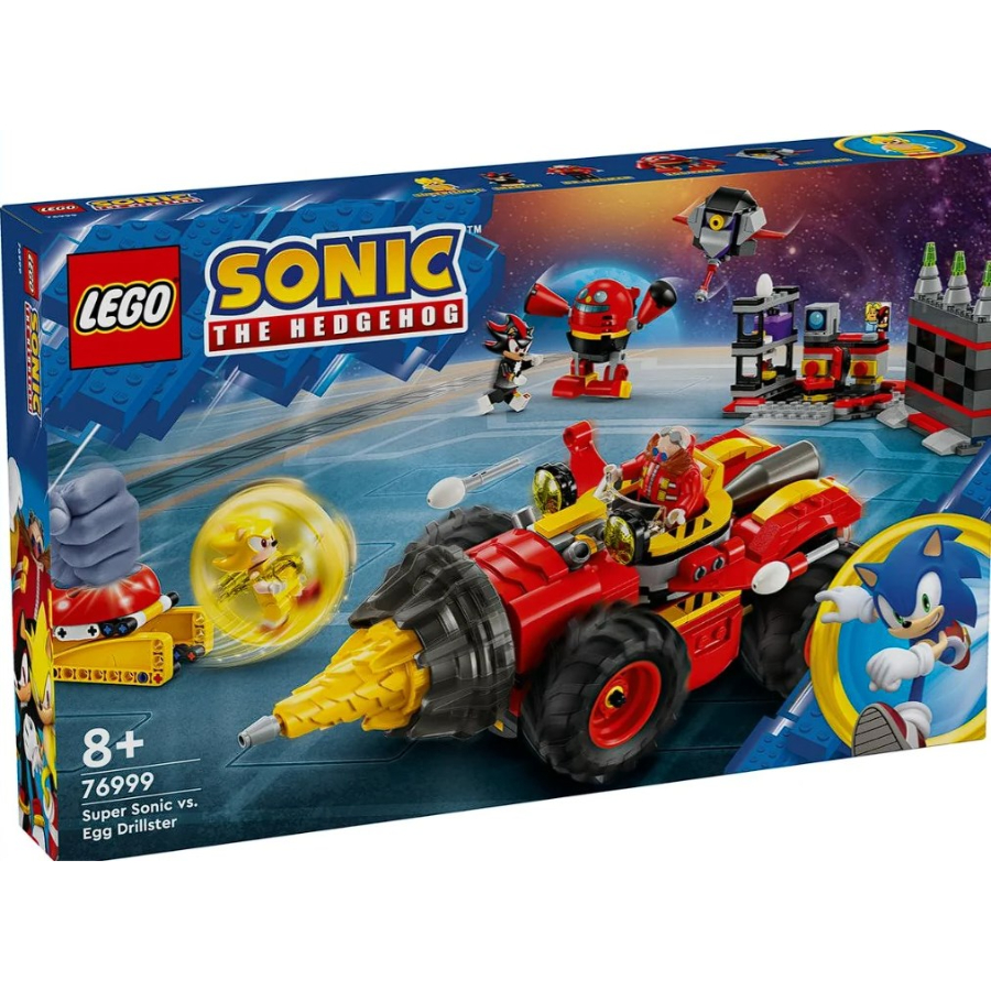 LEGO Sonic Super Sonic Vs Egg Drillster