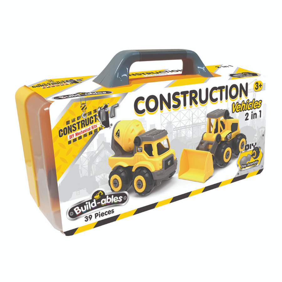 Construct It Buildables 2 In 1 Construction Set