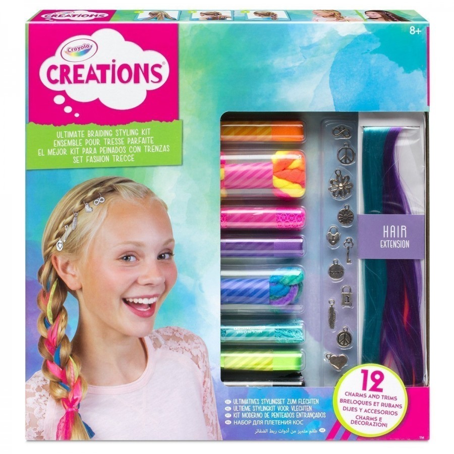 Crayola Creations Ultimate Braiding Kit