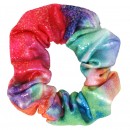 Rainbow Splash Shimmering Scrunchie Assorted