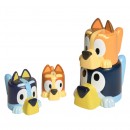 Bluey Bath Toy Family Pack Of Water Pourers