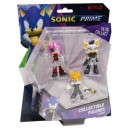 Sonic The Hedgehog Figure 6.5cm 3 Pack Assorted