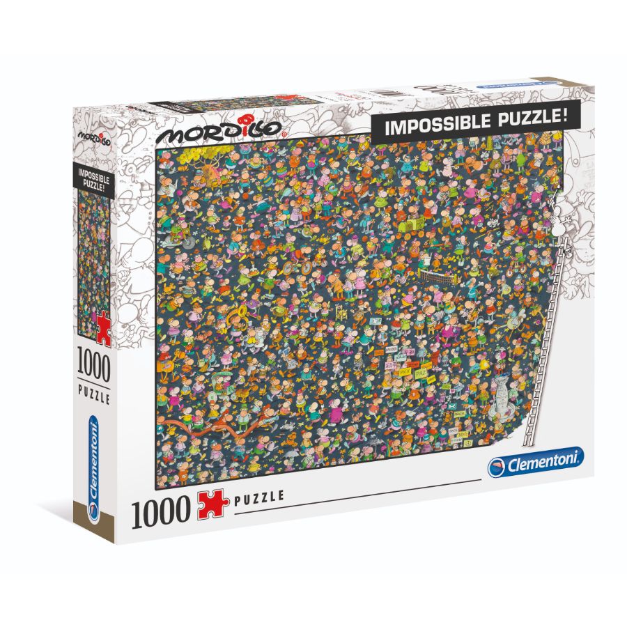 Clementoni Puzzle 1000 Piece Mordillo Impossible