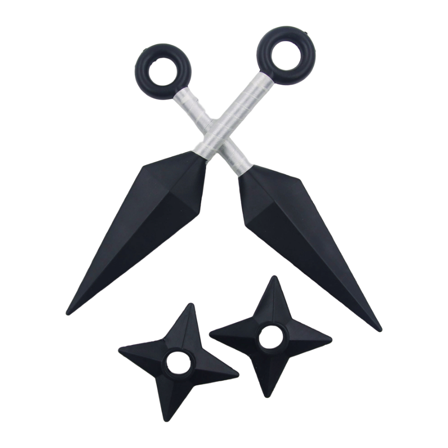 Kids Dress Up Weapon Ninja 4 Piece Set