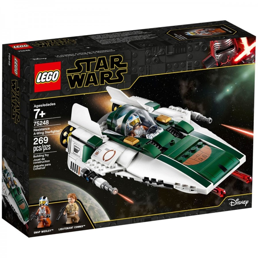 LEGO Star Wars Episode 9 Resistance A-Wing Starfighter