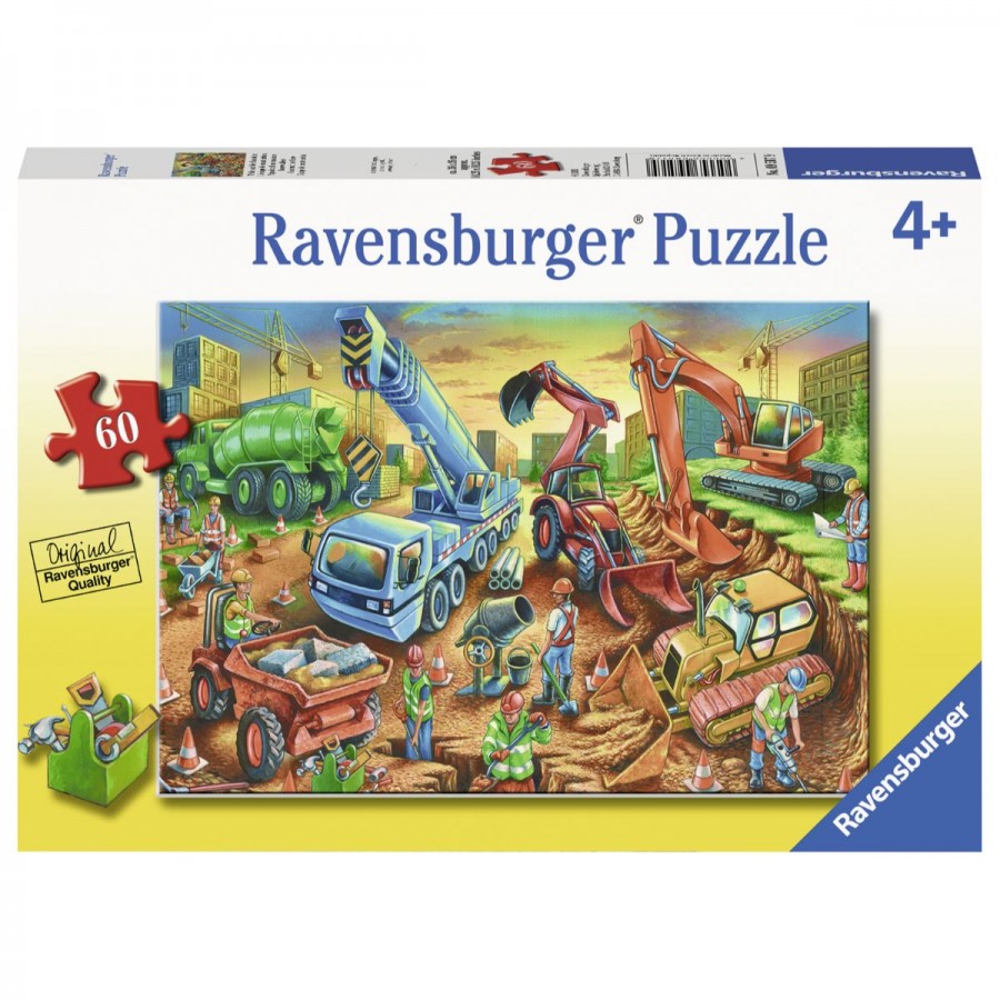 Ravensburger Puzzle 60 Piece Construction Crew