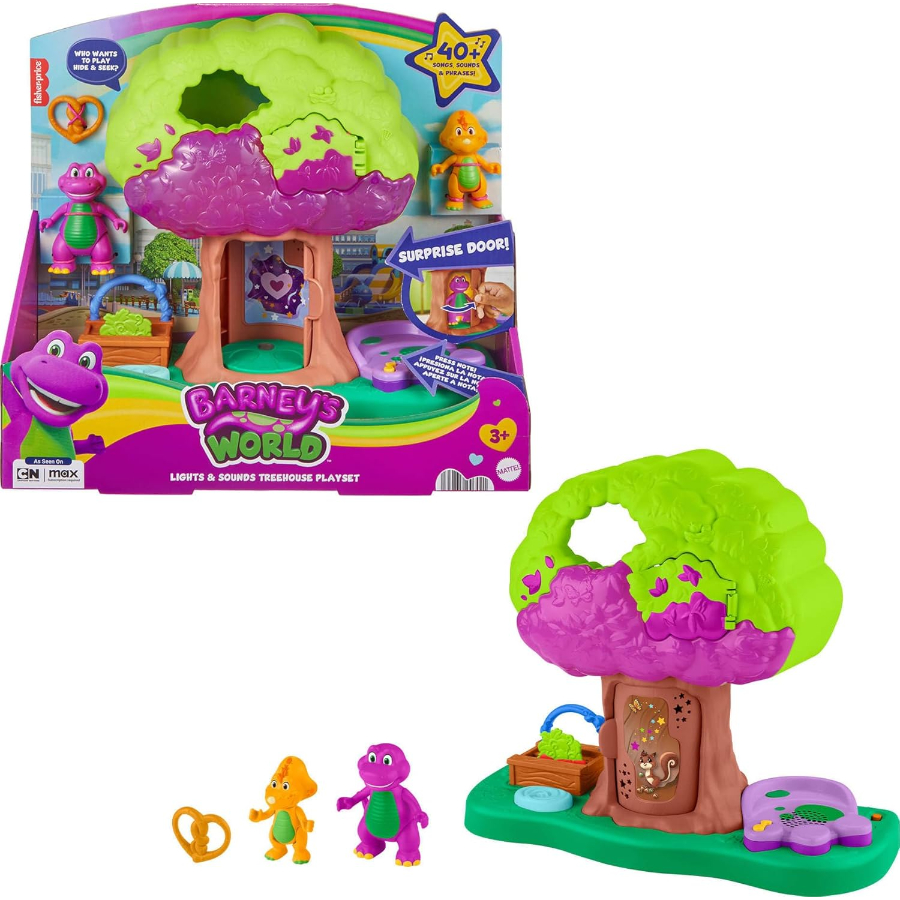 Fisher Price Barneys World Lights & Sounds Treehouse