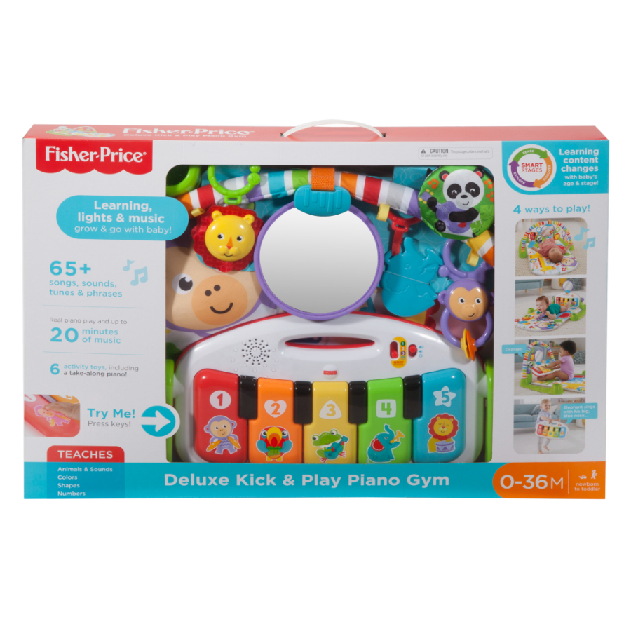 Fisher Price Kick & Play Piano Gym Assorted