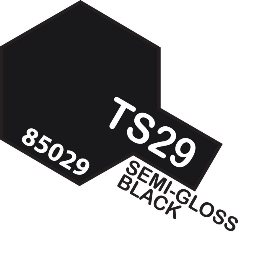Tamiya Spray Paint TS29 Semi Gloss Black