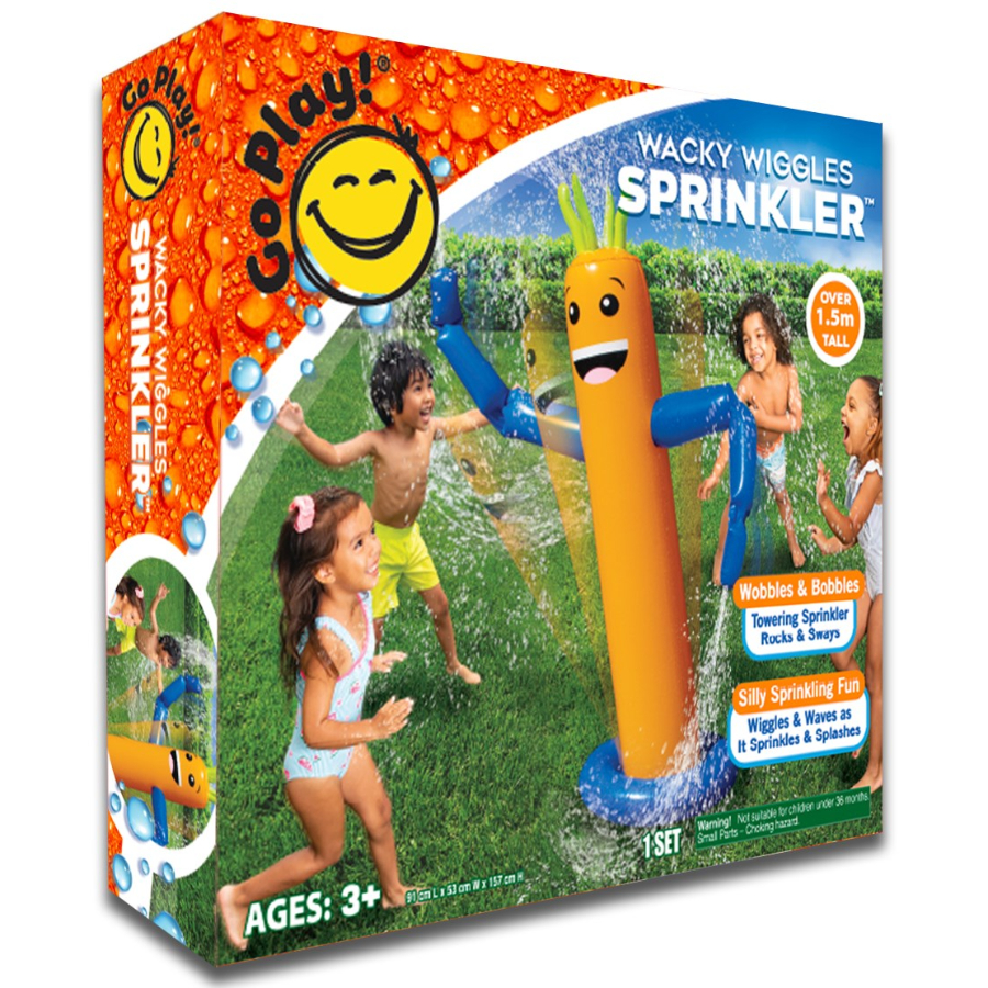 Go Play Water Fun Wacky Wiggles Sprinkler