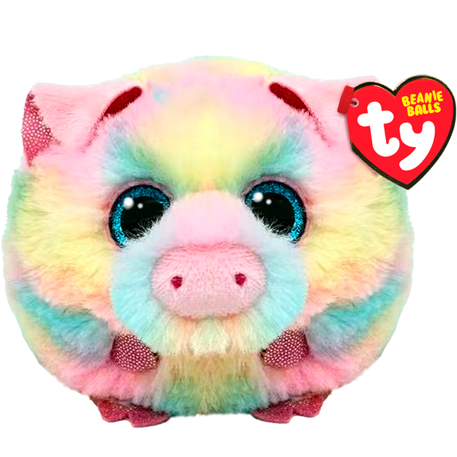 Beanie Boos Ty Puffies Pigasso Pig